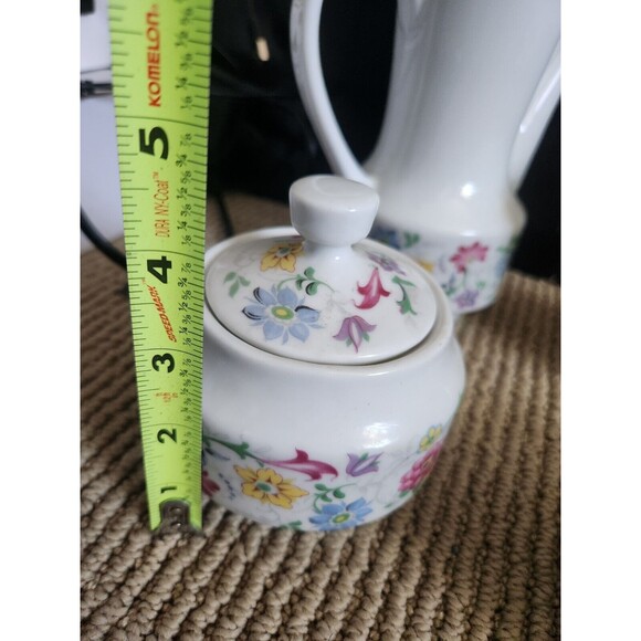 Pottery Teapot Set Ceramic Uch And Def Valencia Pottery Pre-owned Condition - Picture 12 of 14